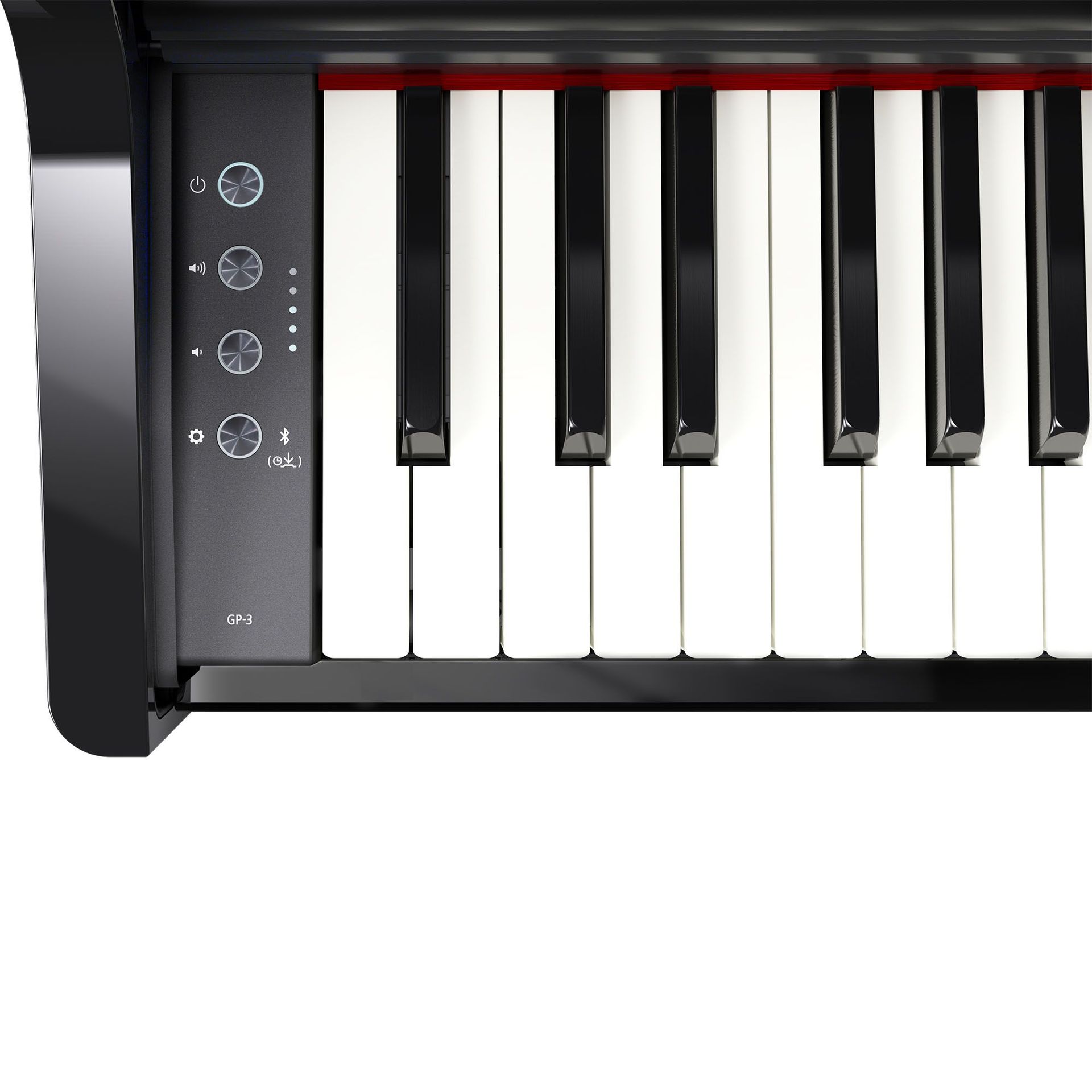 Roland GP-3 PE Digital-Flügel schwarz poliert  GP3PE 