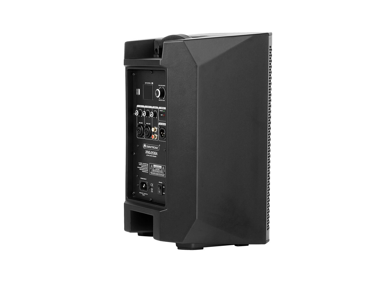 OMNITRONIC XNG-208A  Aktivbox 8/2 mit Bluetooth