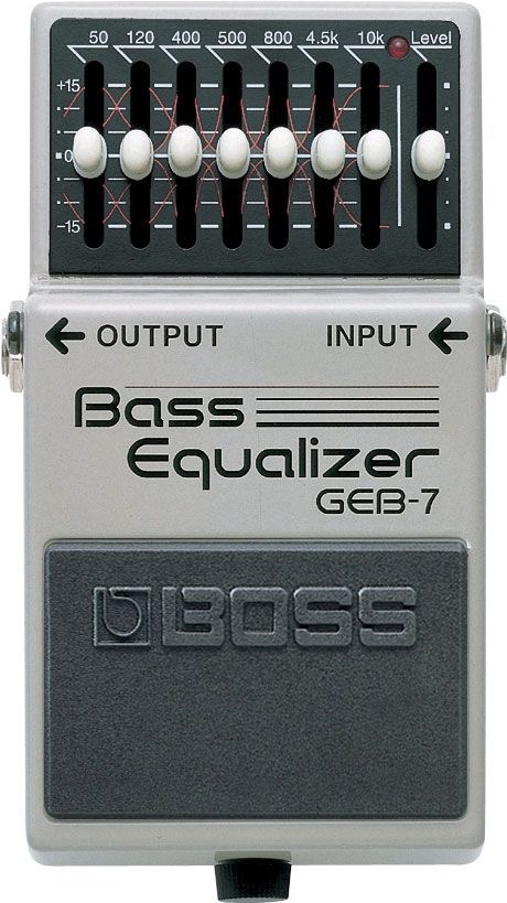 Boss GEB-7 Bass Equalizer, Effektgerät für E-Bass