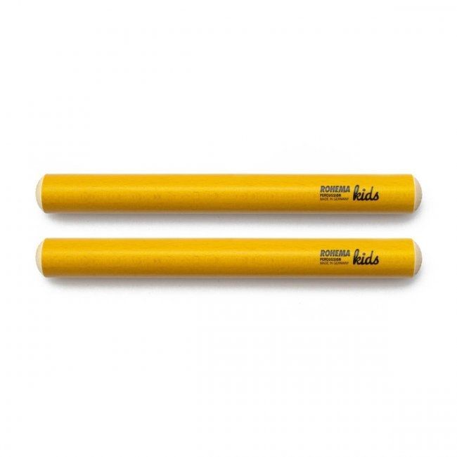 Rohema 615553 Claves Klanghölzer gelb Buche 