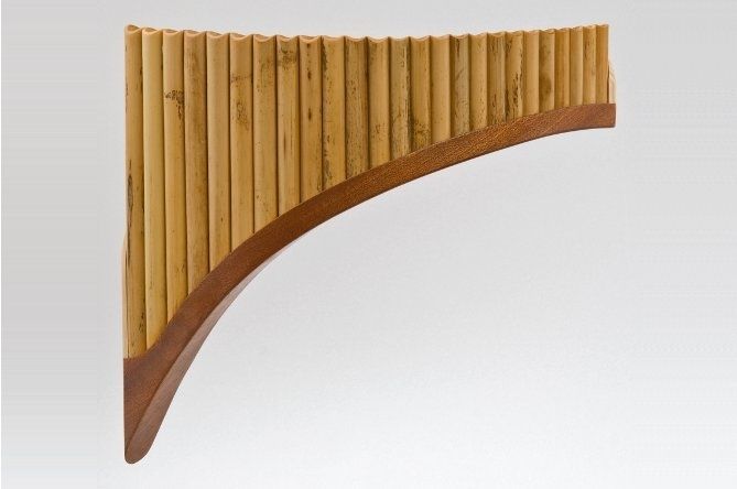 Plaschke S25G Panflöte G-Dur / 25 Rohre Holzschuh, Schilf, elektronisch gestimmt_00026828_