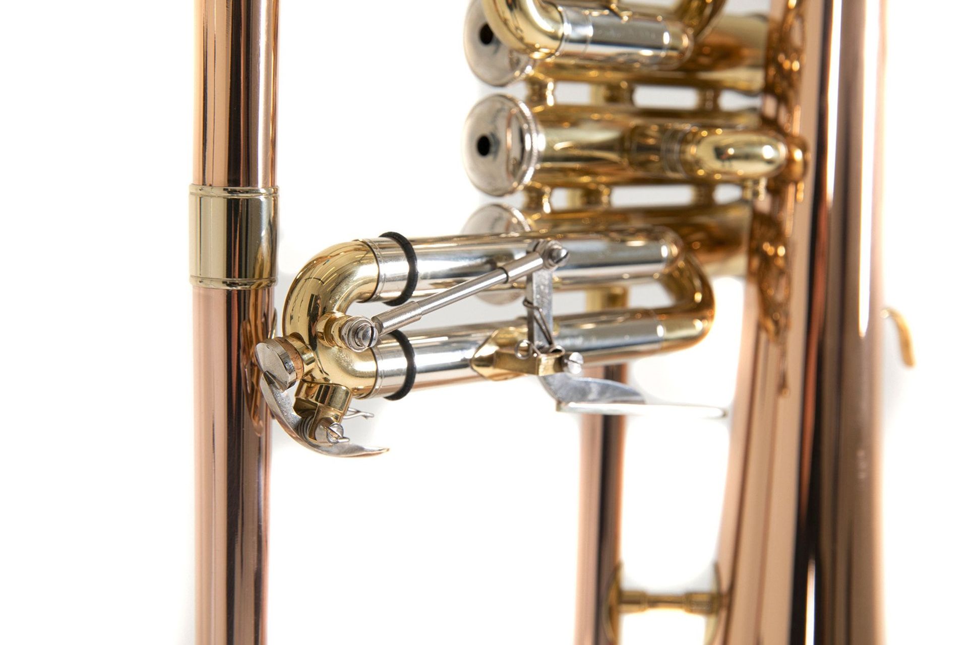 Bach FH501 B-Flügelhorn Goldmessing, Etui + Zubehör