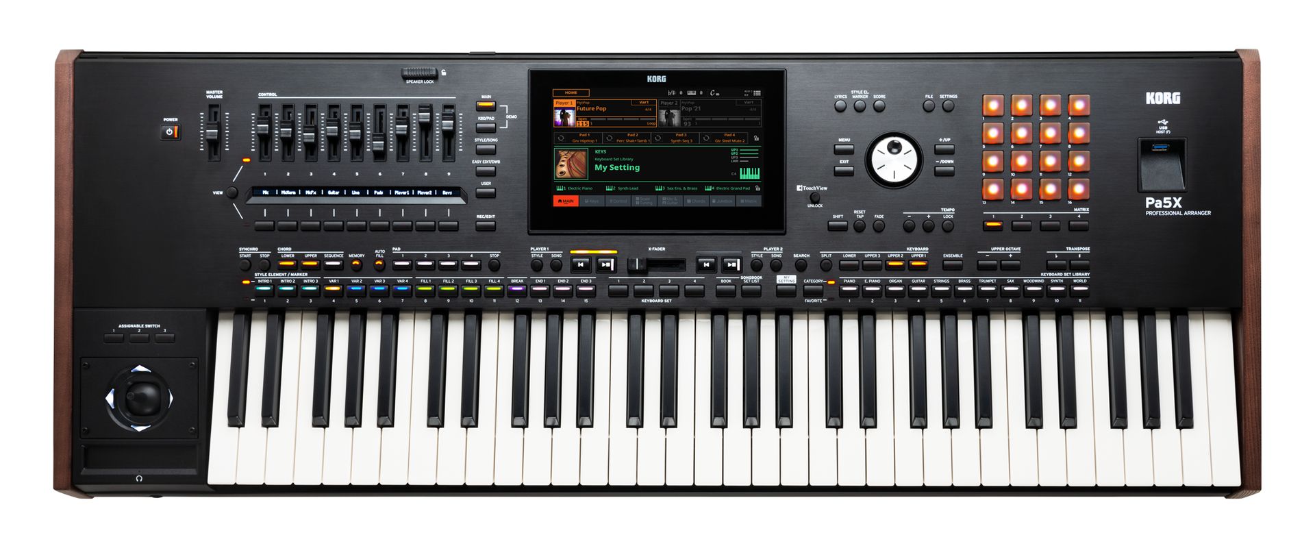 Korg PA5X-61 International Workstation PA-5X Professional Arranger  