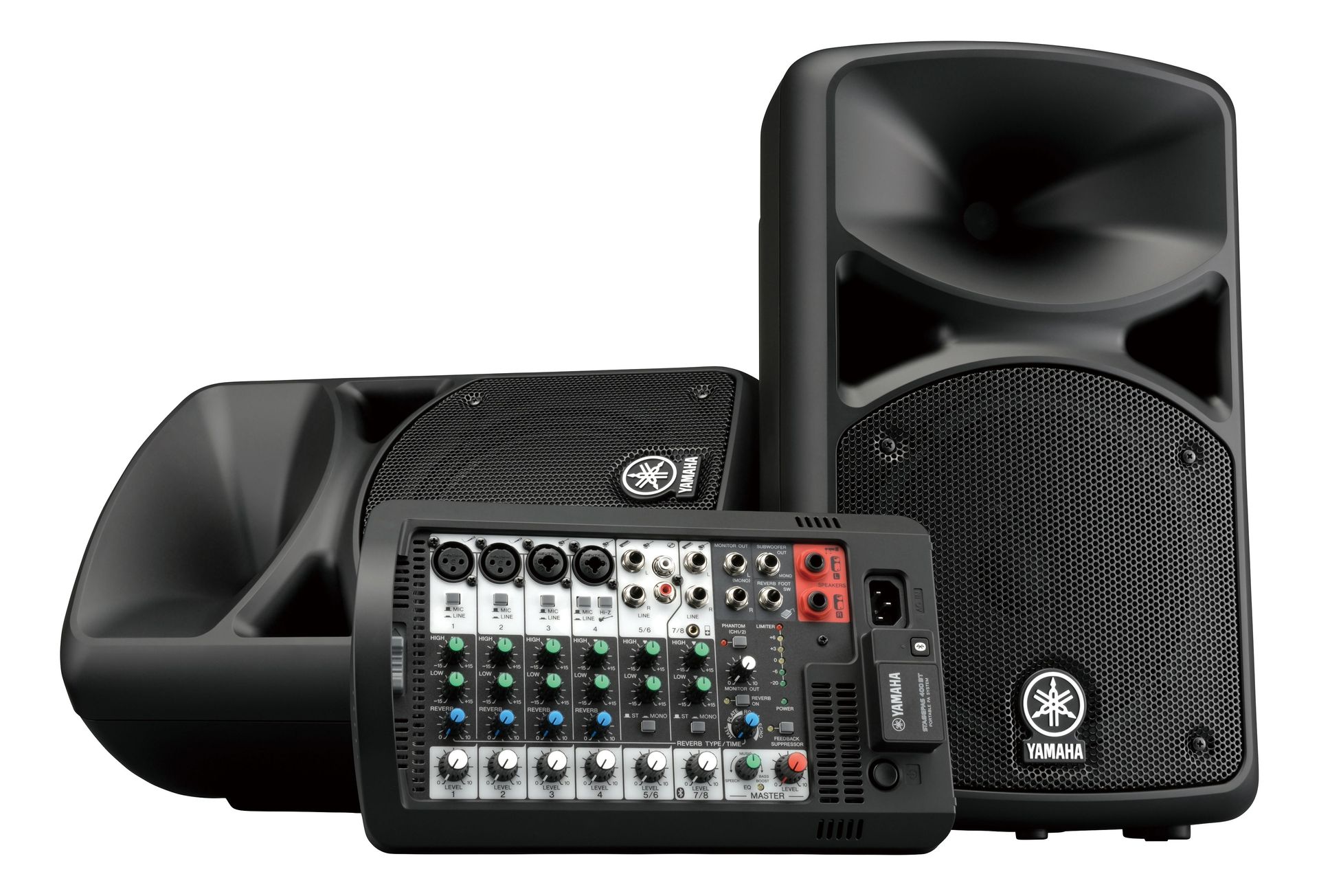 Yamaha Stagepas 400BT Klein-PA, integrierter Powermixer mit Bluetooth _00040190_