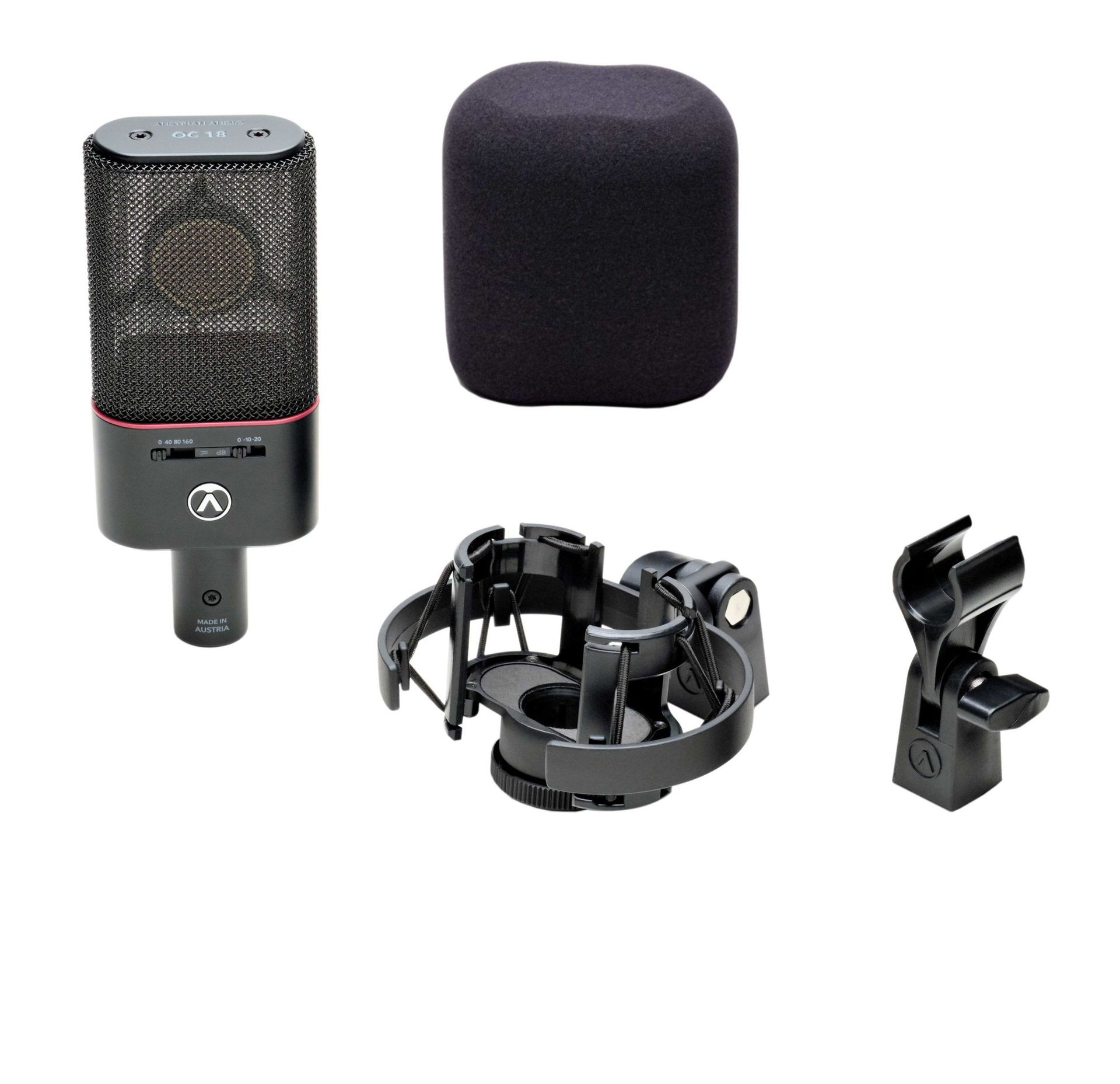Austrian Audio OC18 Studio Set, Kondensator-Großmembranmikrofon mit Spinne_00050869_
