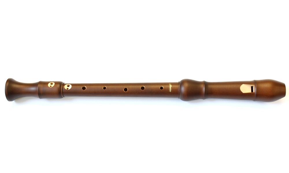 Schneider Blockflöte 40803-de Alt Ahorn braun barock