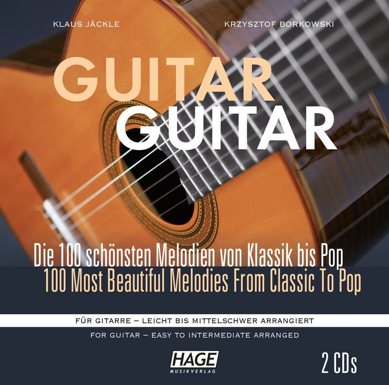 CD Guitar Guitar mittelschwer 2 Cds mittelschwer HAGE CDSET 3833 ABVERKAUF